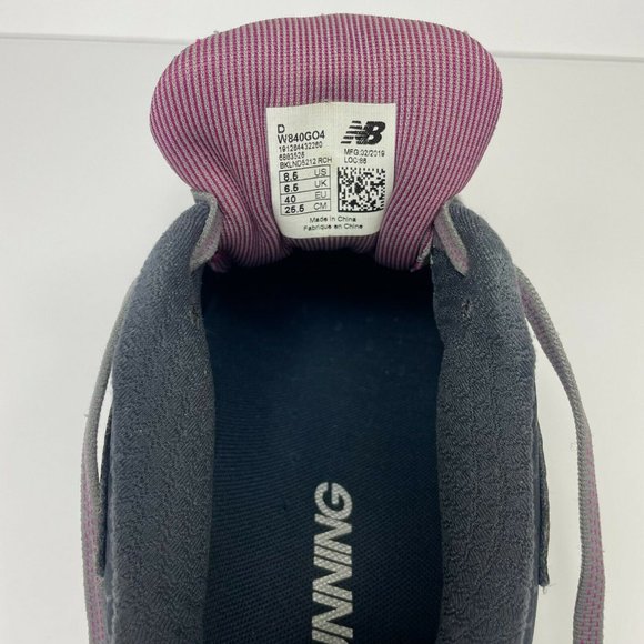 New Balance 840v4 Women's Wide Running Shoes Gray - Picture 8 of 8